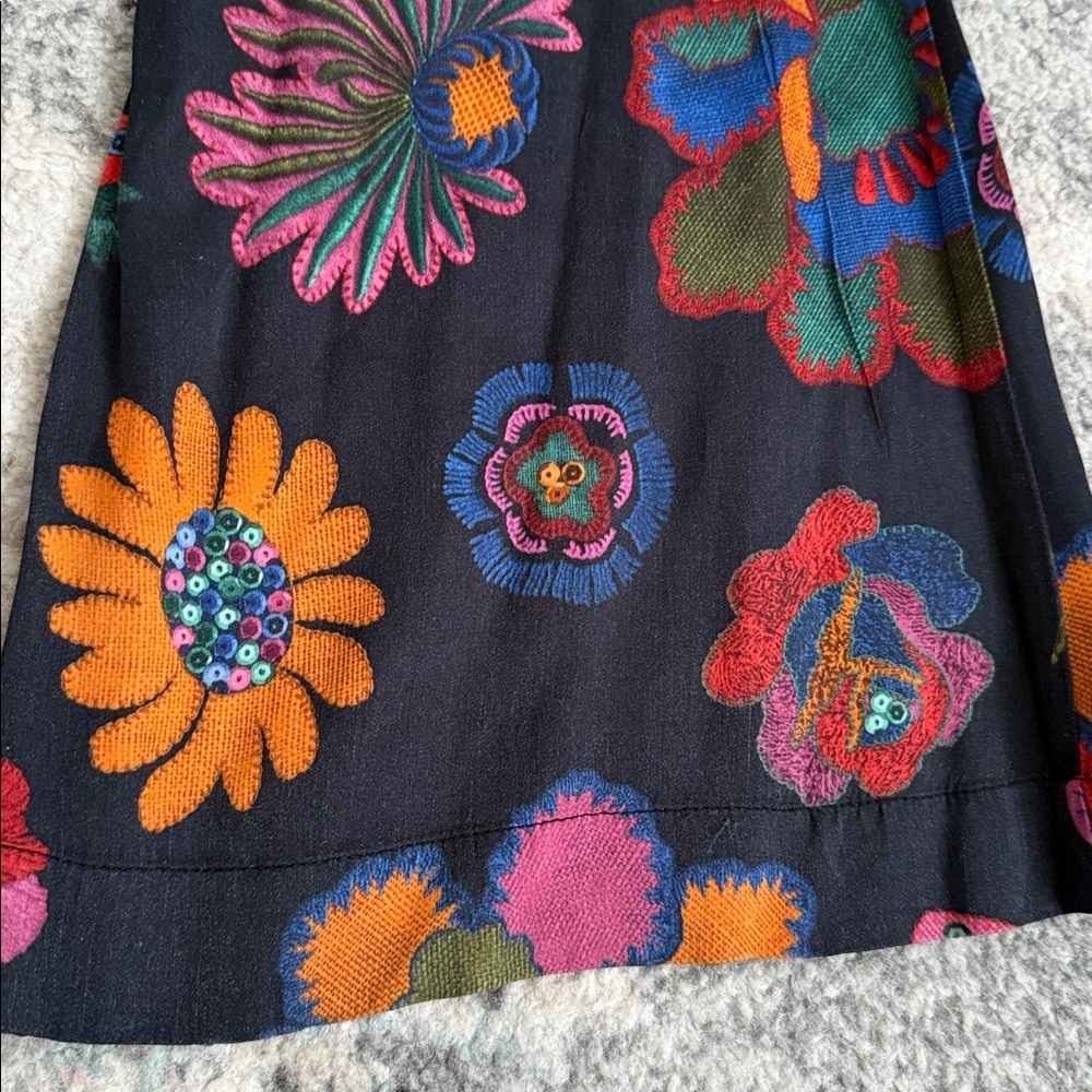 Farm Rio Floral Flare Pants - Picture 13 of 14
